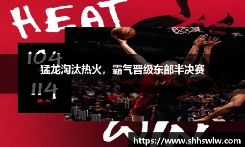 猛龙淘汰热火，霸气晋级东部半决赛