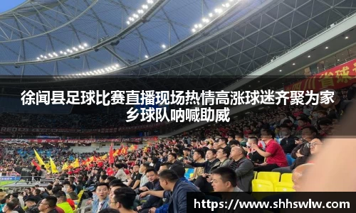 徐闻县足球比赛直播现场热情高涨球迷齐聚为家乡球队呐喊助威